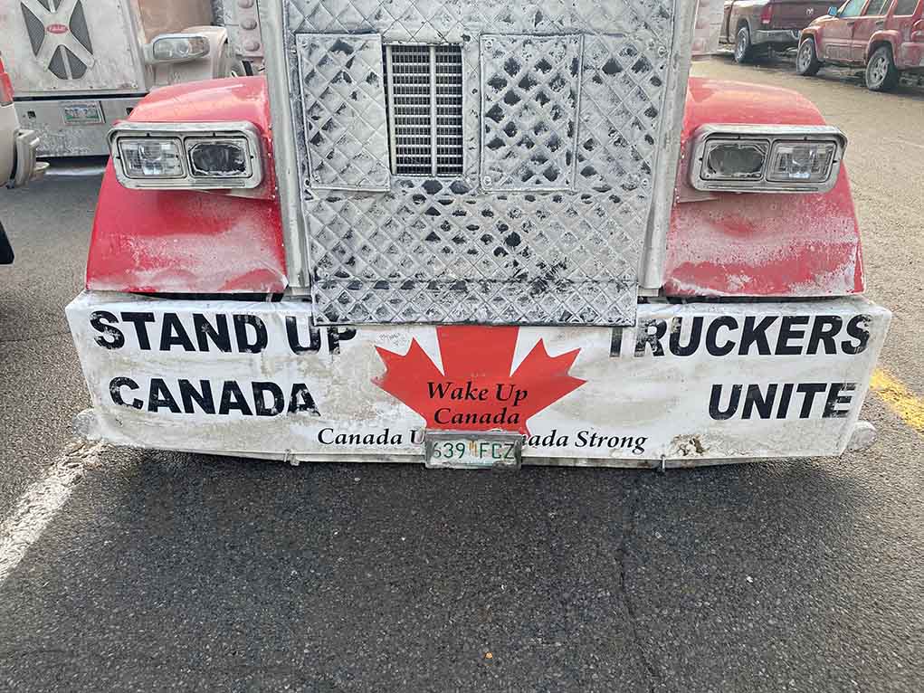 Front of truck