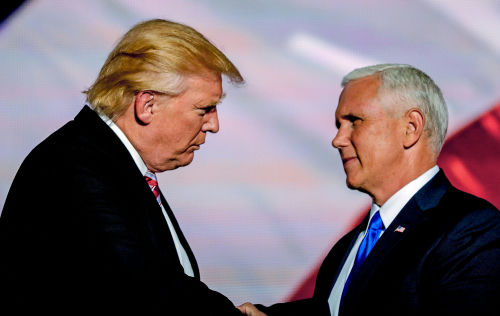 Donald Trump, Mike Pence