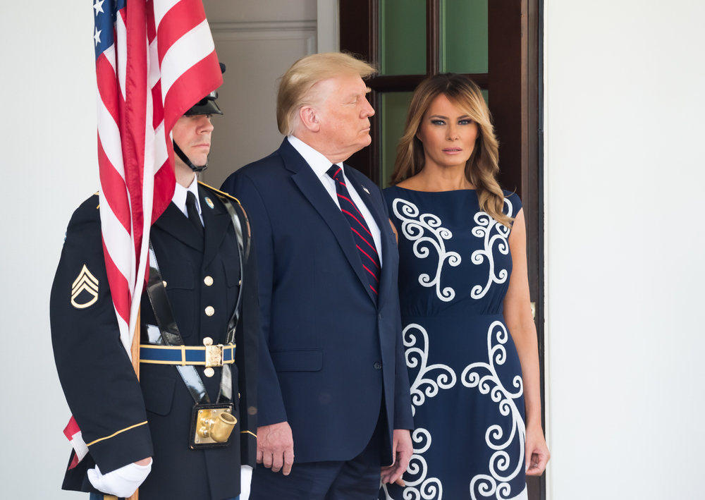 President Trump, 1st Lady Melania Trump