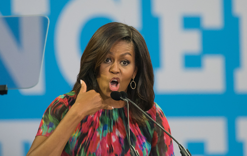 I don't know who this is. A woman speaking passionately.